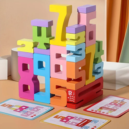 3D Number Building Blocks