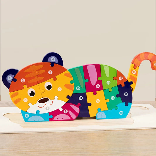 Montessori 3D Animal Puzzle