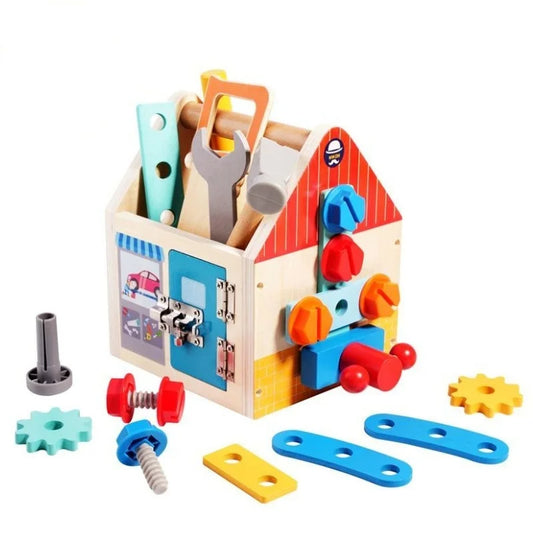 Montessori Toddler Wooden Toolbox